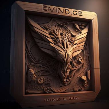 3D model EVE Online Kronos game (STL)